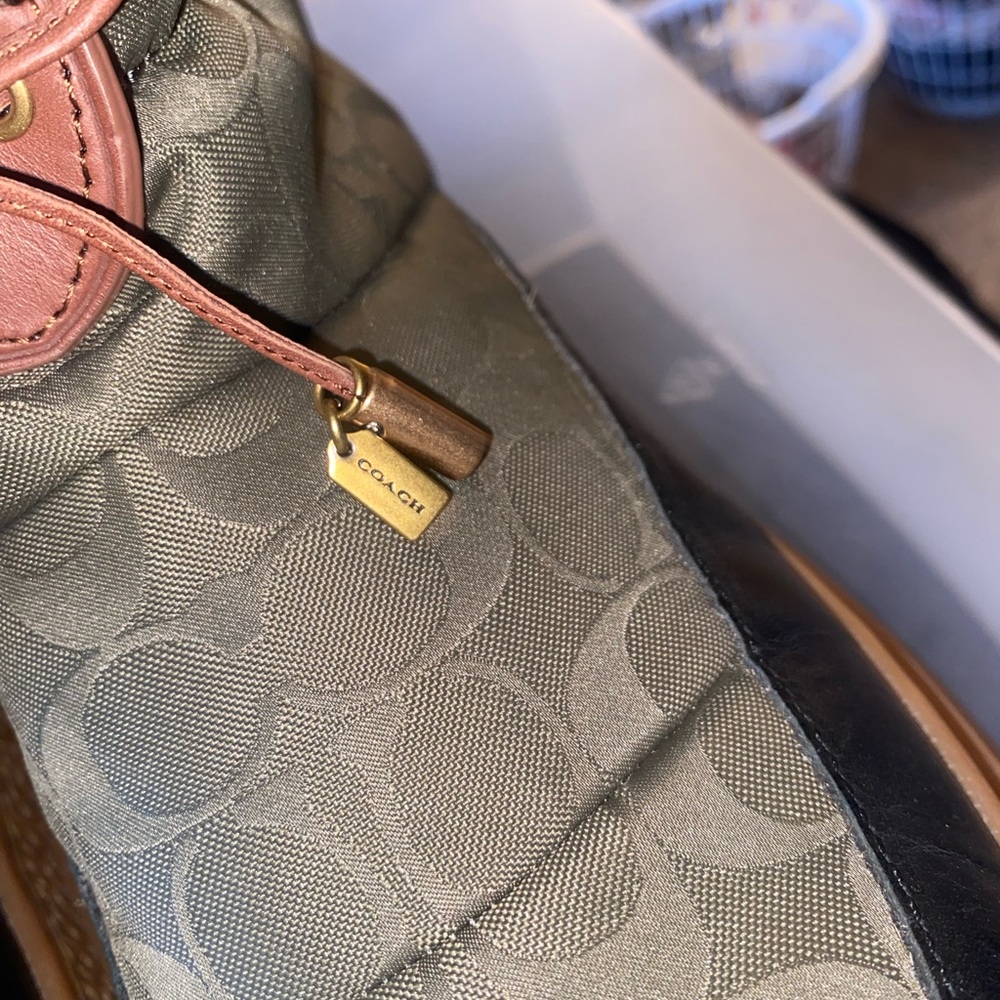 Coach Army Green Snow Boots - Picture 4 of 8